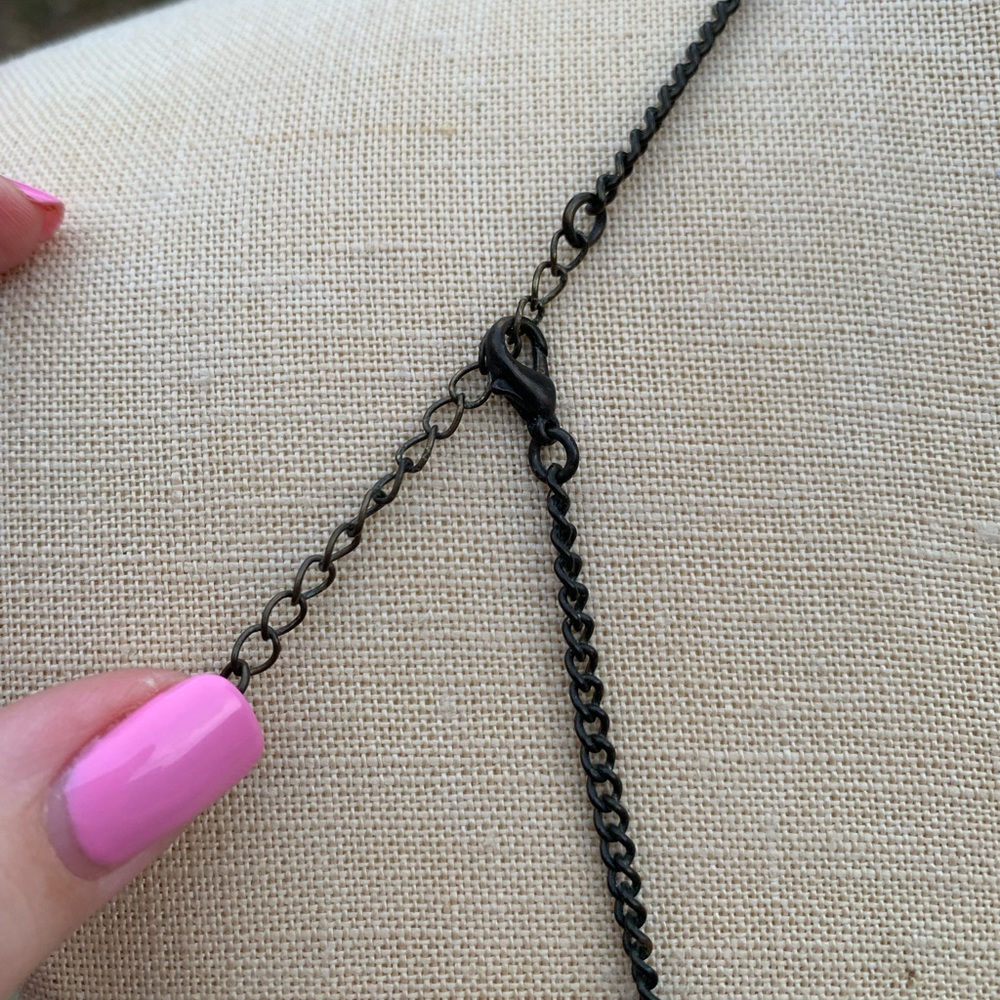 Chain Mail Fringe Statement Necklace - Picture 13 of 13